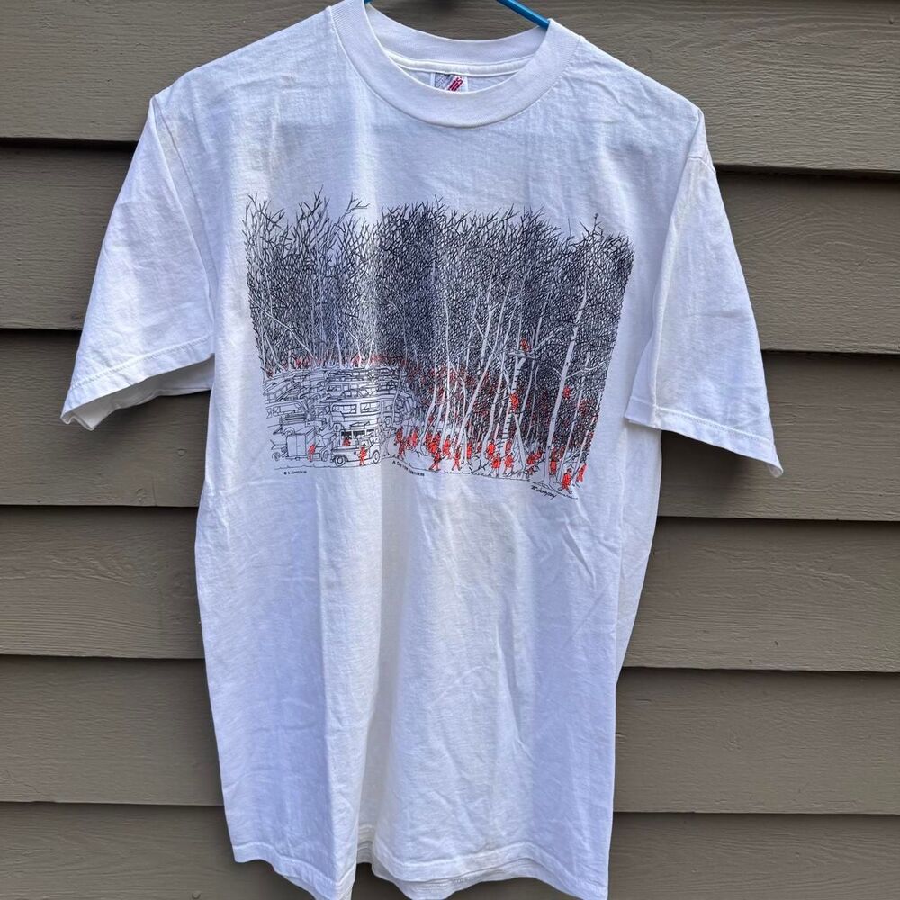 Jerzees Men's White T-shirt
